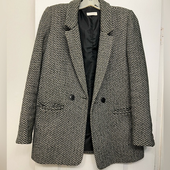 Anine Bing Madeline Fishbone Blazer - Picture 8 of 11